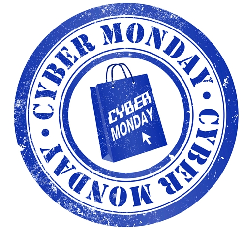 Cyber Monday Stamp Blue 1