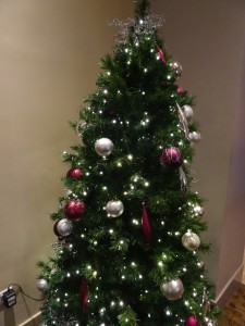 decorated Christmas tree