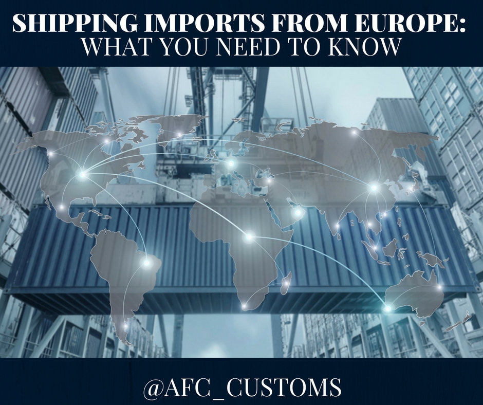 Shipping Imports From Europe