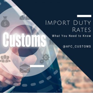 import duty rates image