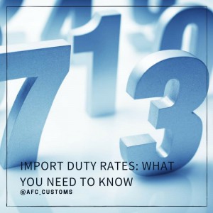 import duty rates image