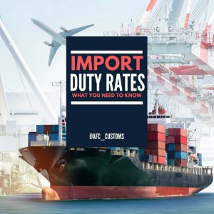 import duty rates image