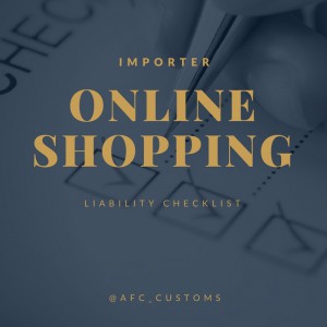 online shopping liability checklist