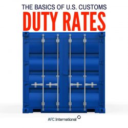 us customs duty rates