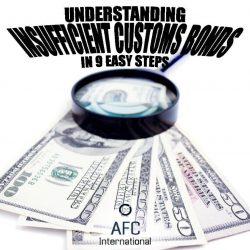 Customs Bonds Financial Assessments