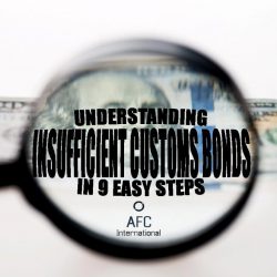 Customs Bonds Financial Assessments